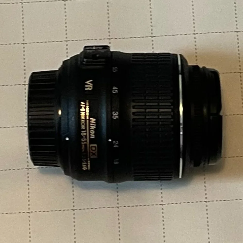 NIKON D3100 CAMERA + NIKON Lens + Camera Bag